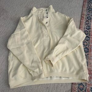 Aerie Yellow Button-Up